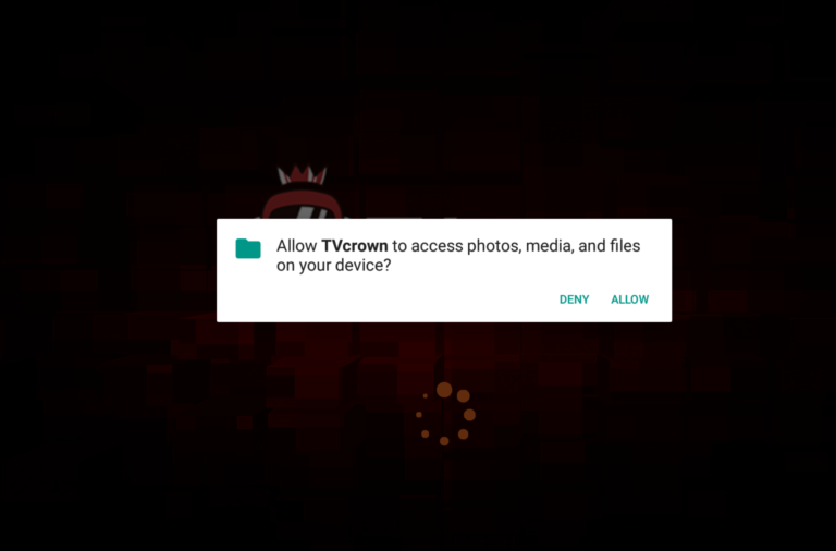 Step 8: Click Allow